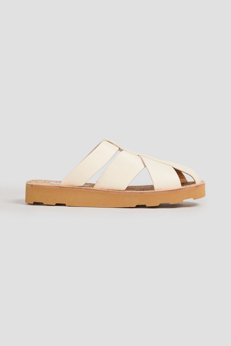 Gabriela Hearst - Phaon leather sandals - White - EU 39