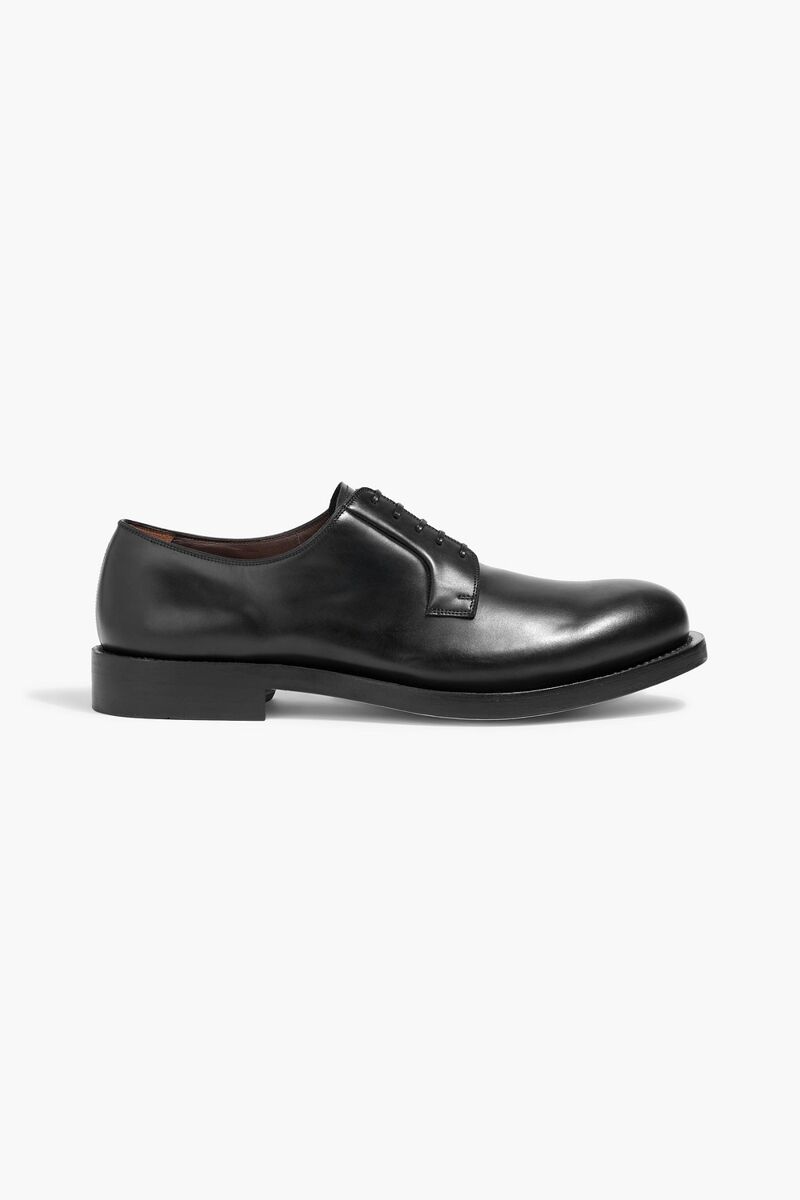 Ferragamo - Marius leather brogues - Black - US 11.5