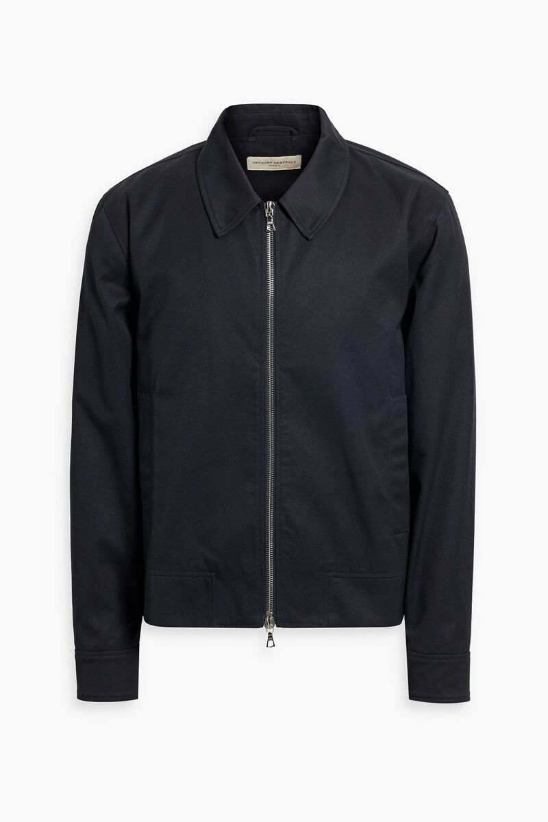Officine Générale - Marlin twill bomber jacket - Blue - L