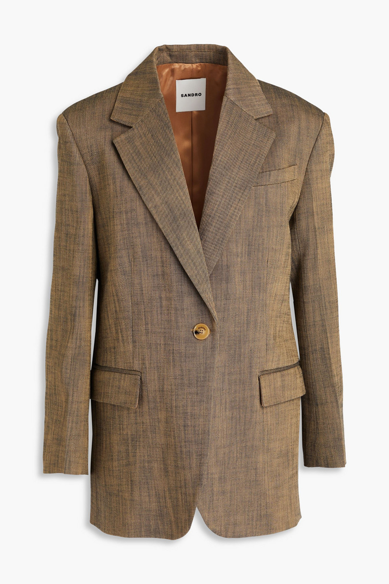 Sandro - Tweed blazer - Neutral - FR 38