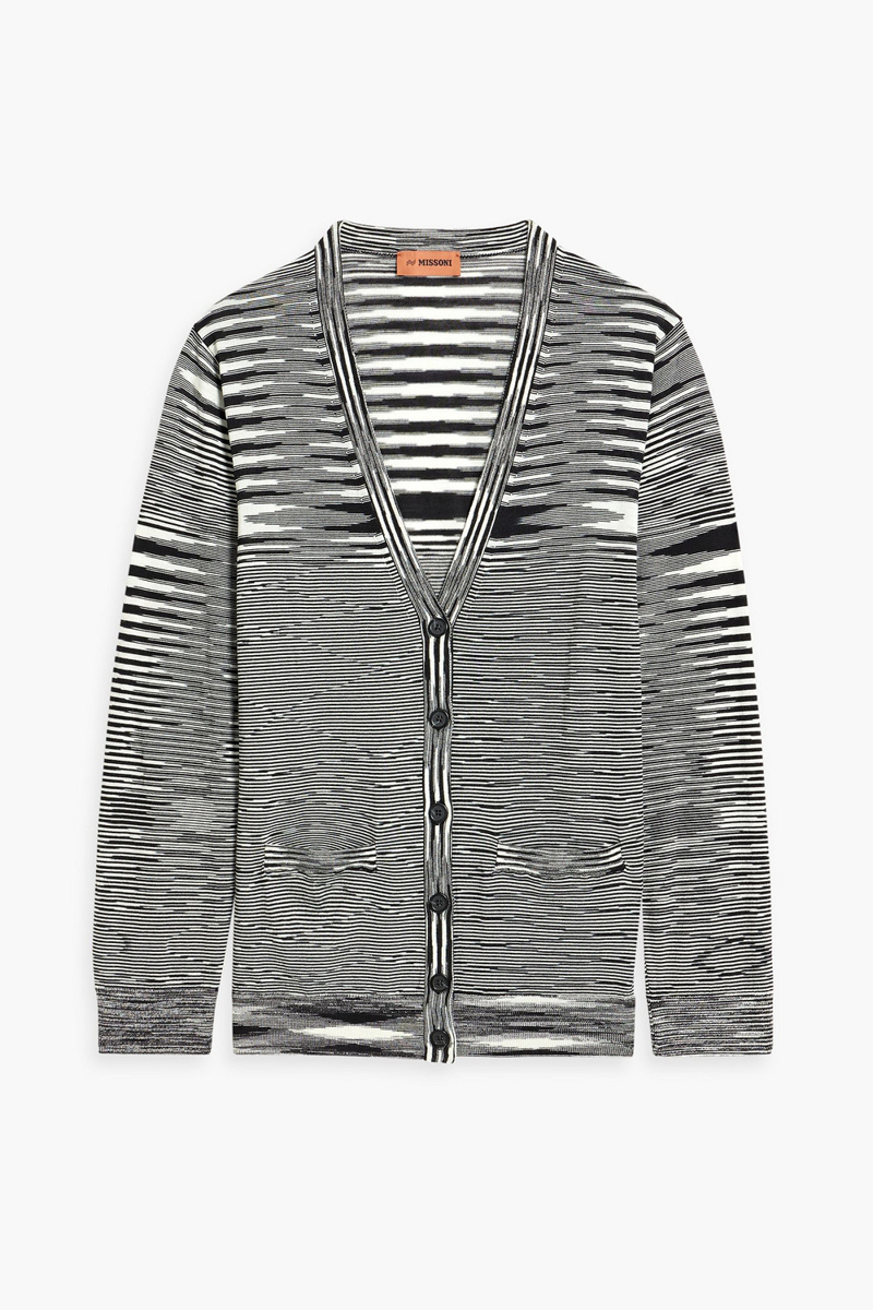 Missoni - Space-dyed wool cardigan - Black - IT 40