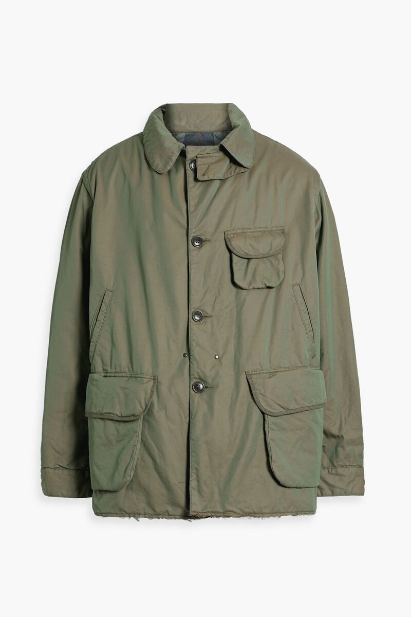 Maison Margiela - Cotton-twill field jacket - Green - IT 50