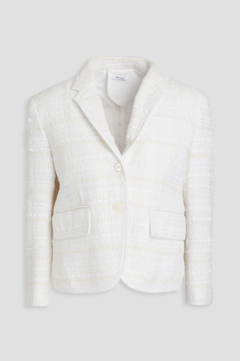 Thom Browne - Tweed blazer - White - IT 40