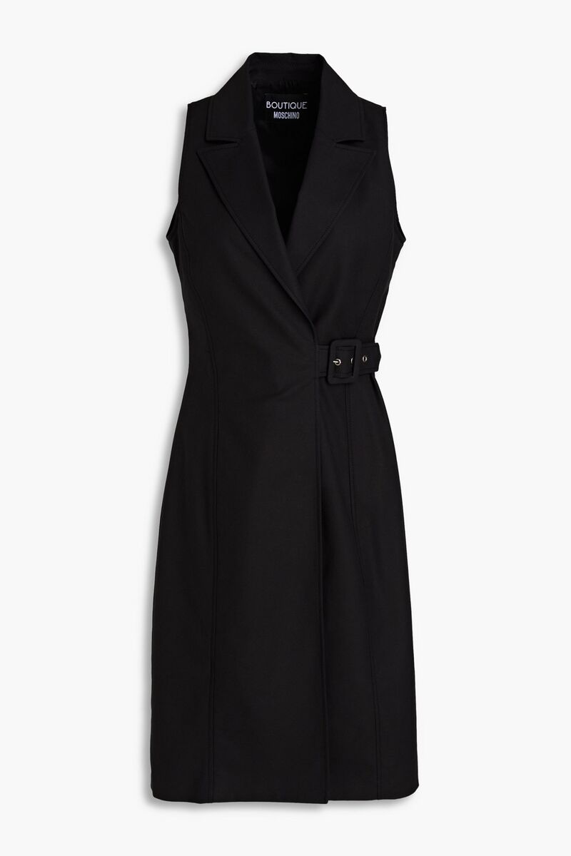 Boutique Moschino - Cotton-blend mini dress - Black - IT 40