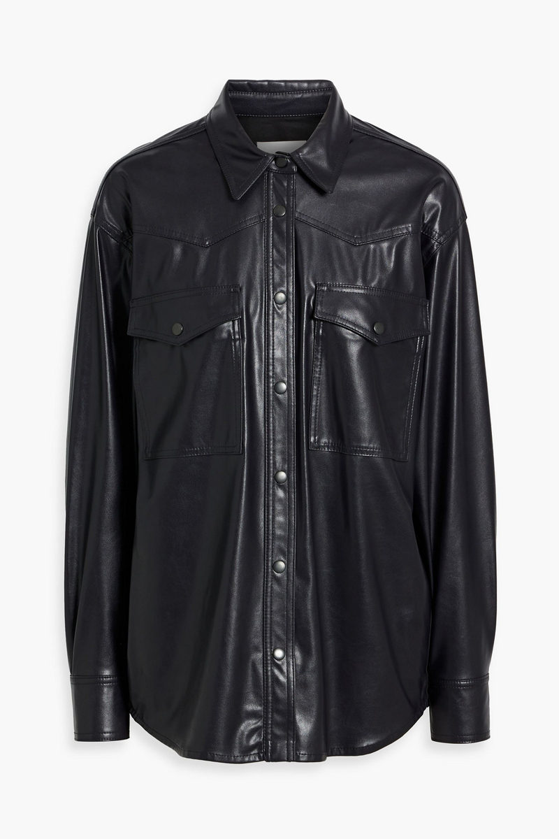 marant étoile - berny shirt - black - fr 36
