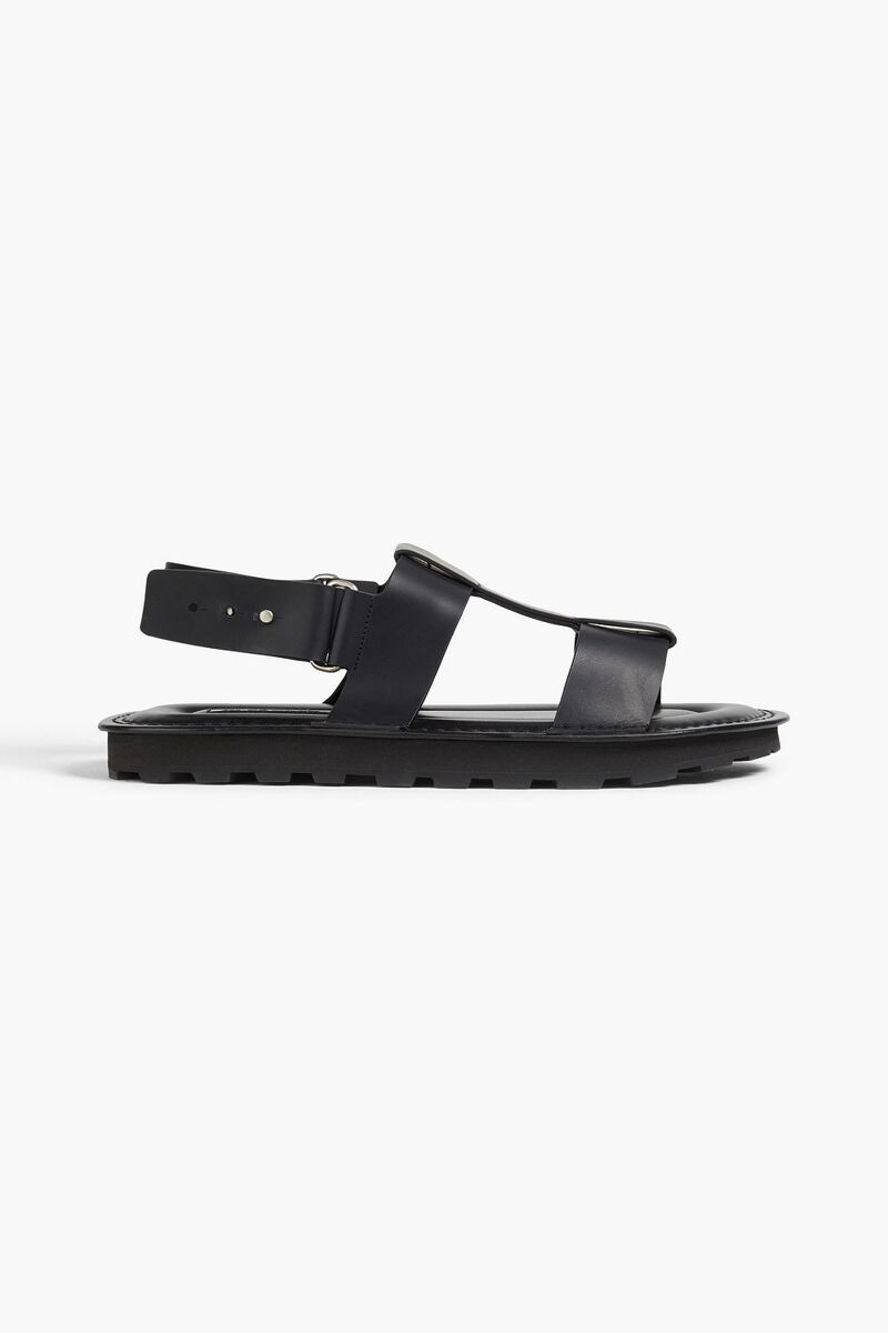 Jil Sander - Leather sandals - Black - EU 41
