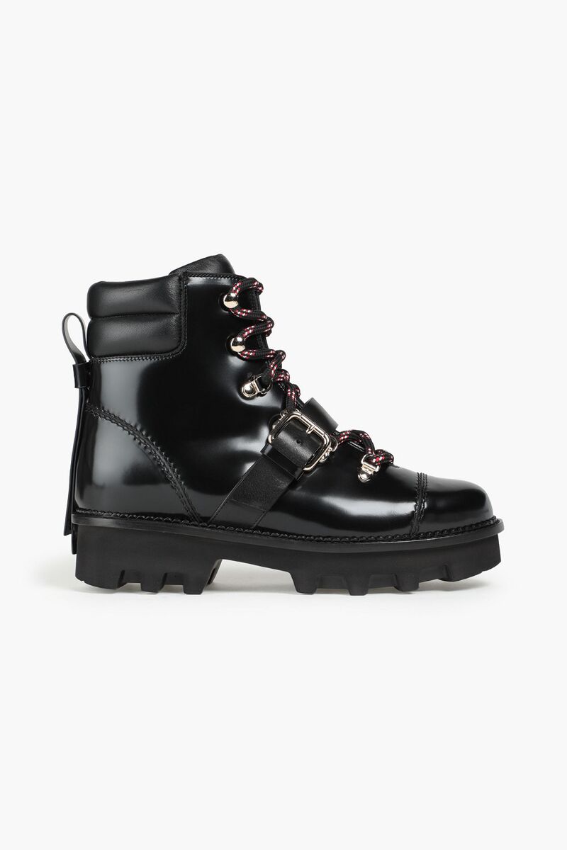 RED(V) - Glossed-leather ankle boots - Black - EU 41