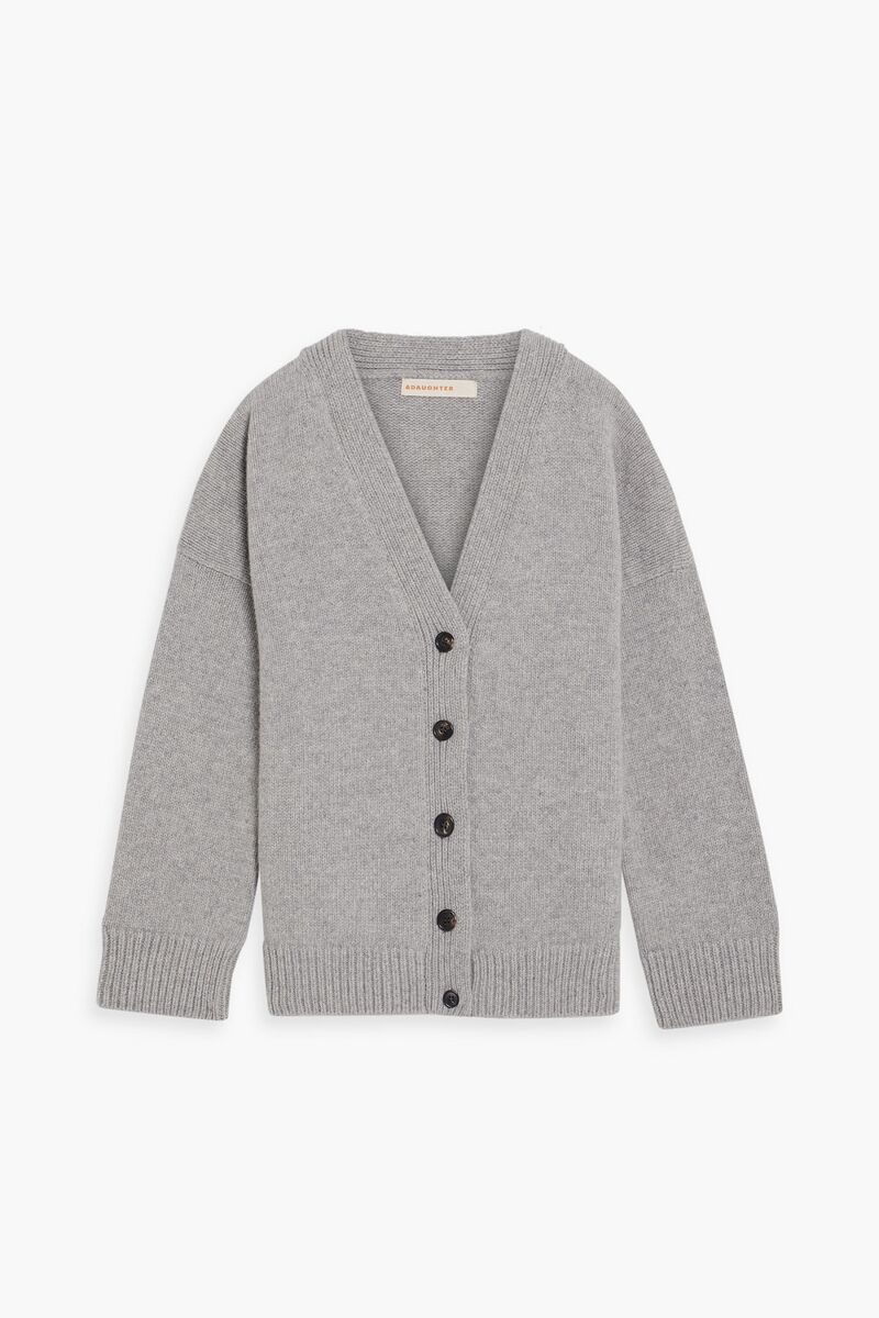 &Daughter - Wool cardigan - Gray - XL