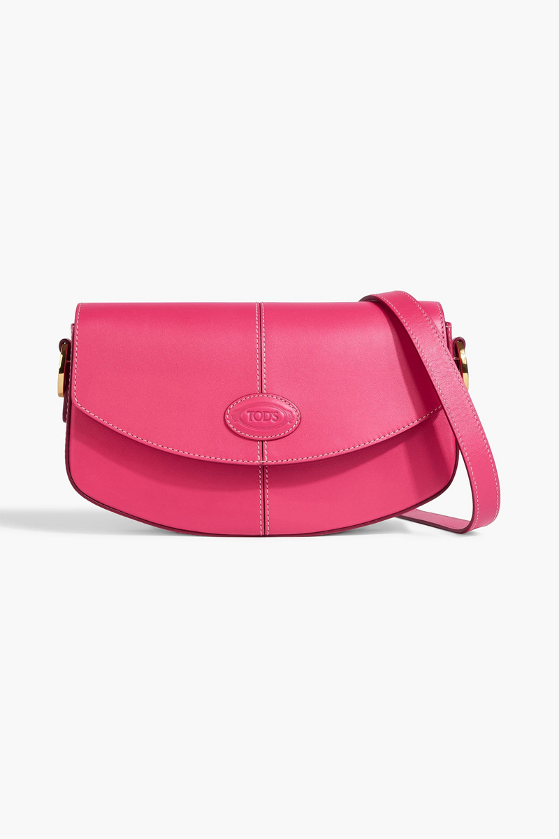 Tod's - C-bag leather shoulder bag - Pink - OneSize