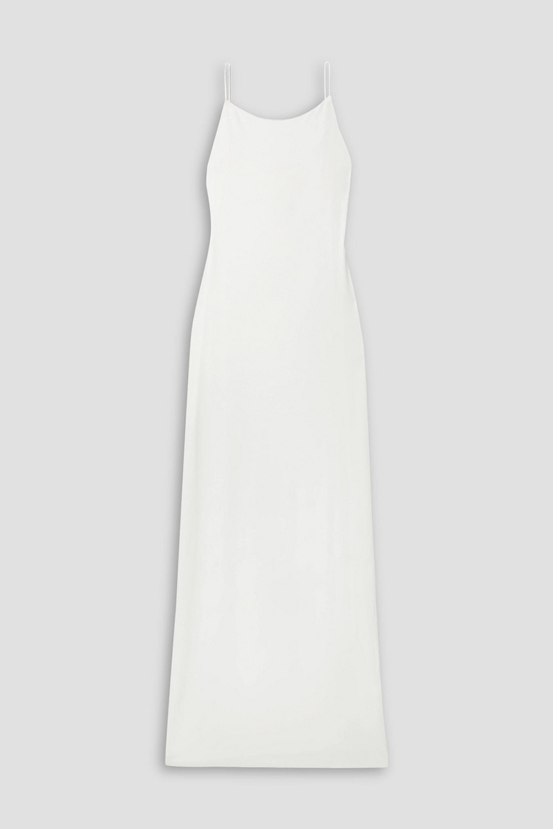 Nili Lotan - Annette stretch-jersey maxi dress - White - M
