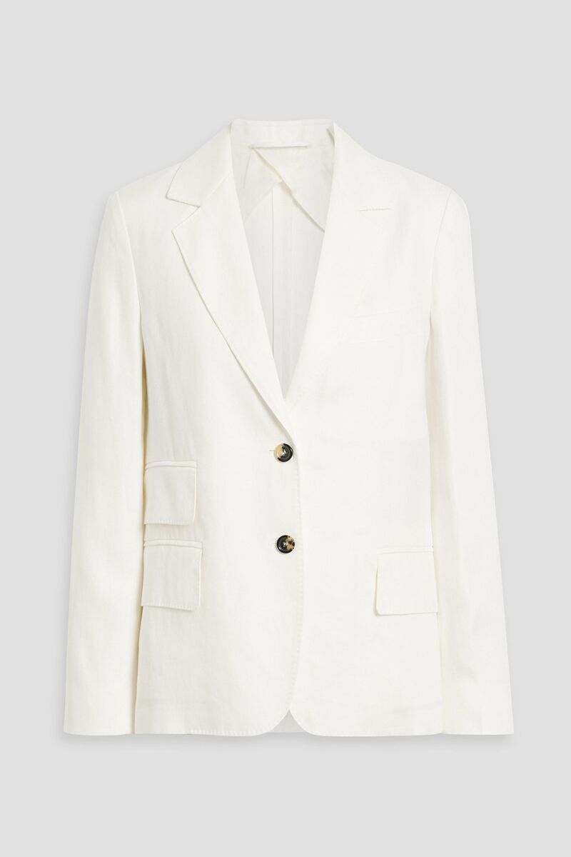 Max Mara - Linen blazer - White - IT 40