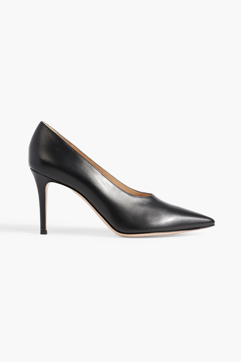 Gianvito Rossi - Muriel leather pumps - Black - EU 39.5