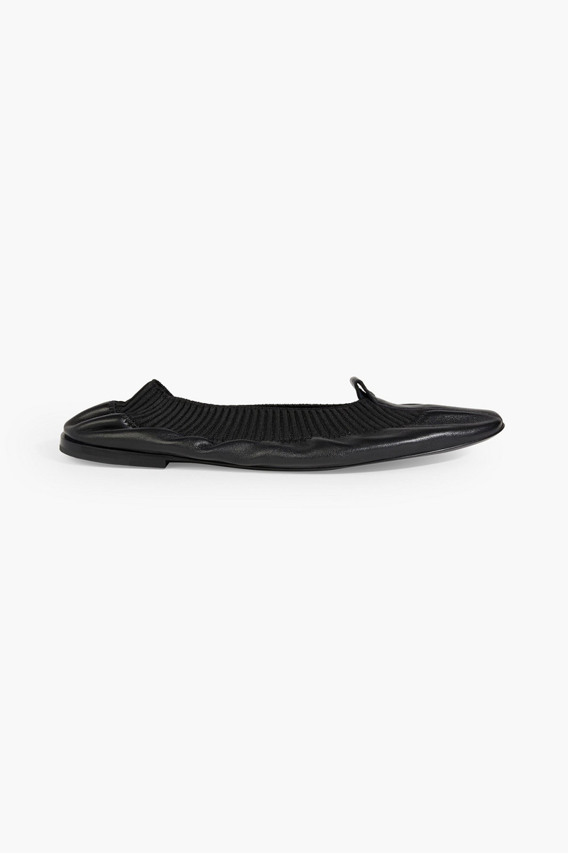 Totême - Leather ballet flats - Black - EU 36