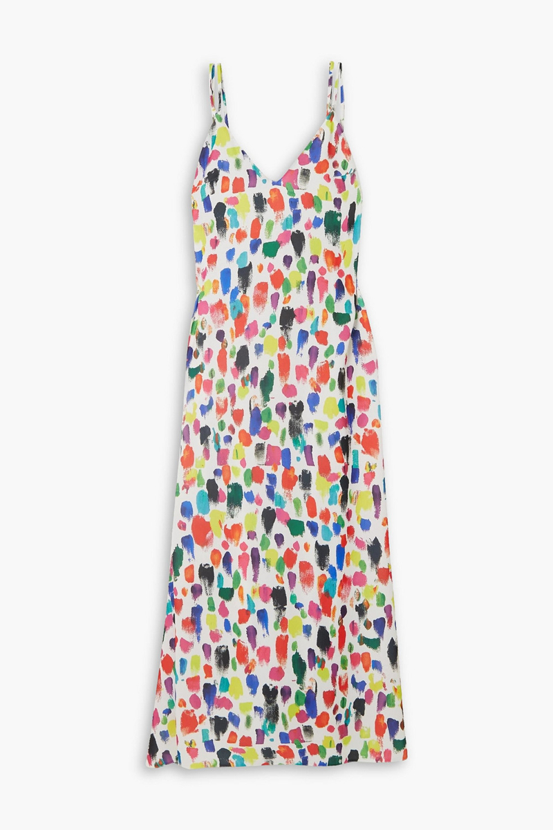 Christopher Kane - Printed crepe midi dress - Multicolor - IT 44