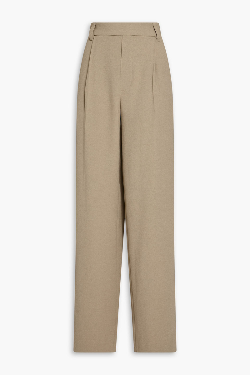 vince. - crepe tapered pants - neutral - xs