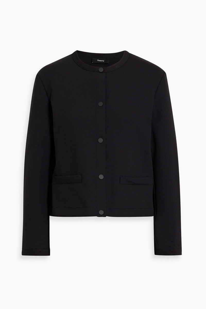 theory - ponte jacket - black - us 00