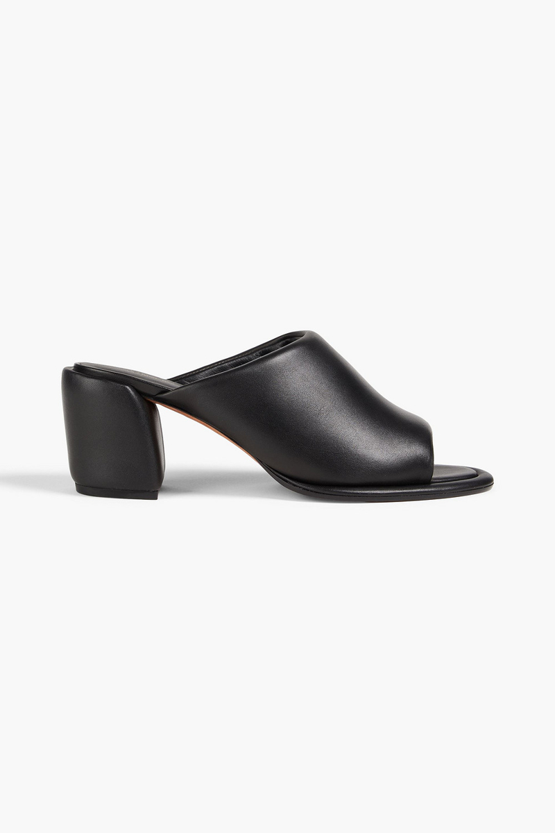 3.1 Phillip Lim - Padded leather mules - Black - EU 36
