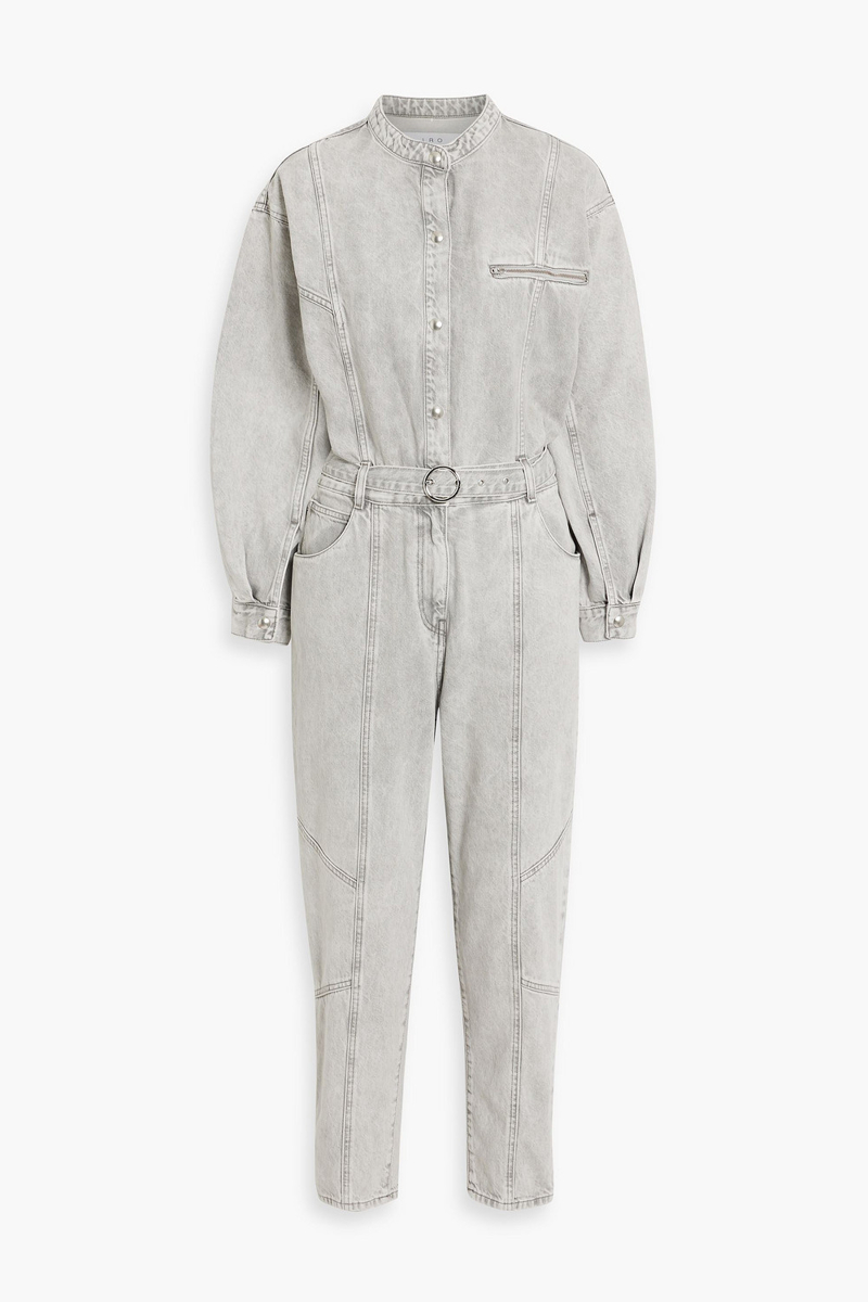 IRO - Marce denim jumpsuit - Gray - FR 34