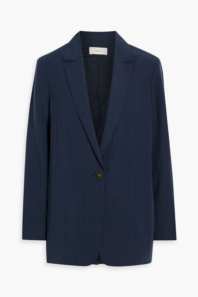 Vince. - TENCEL™ Lyocell-blend blazer - Blue - US 6