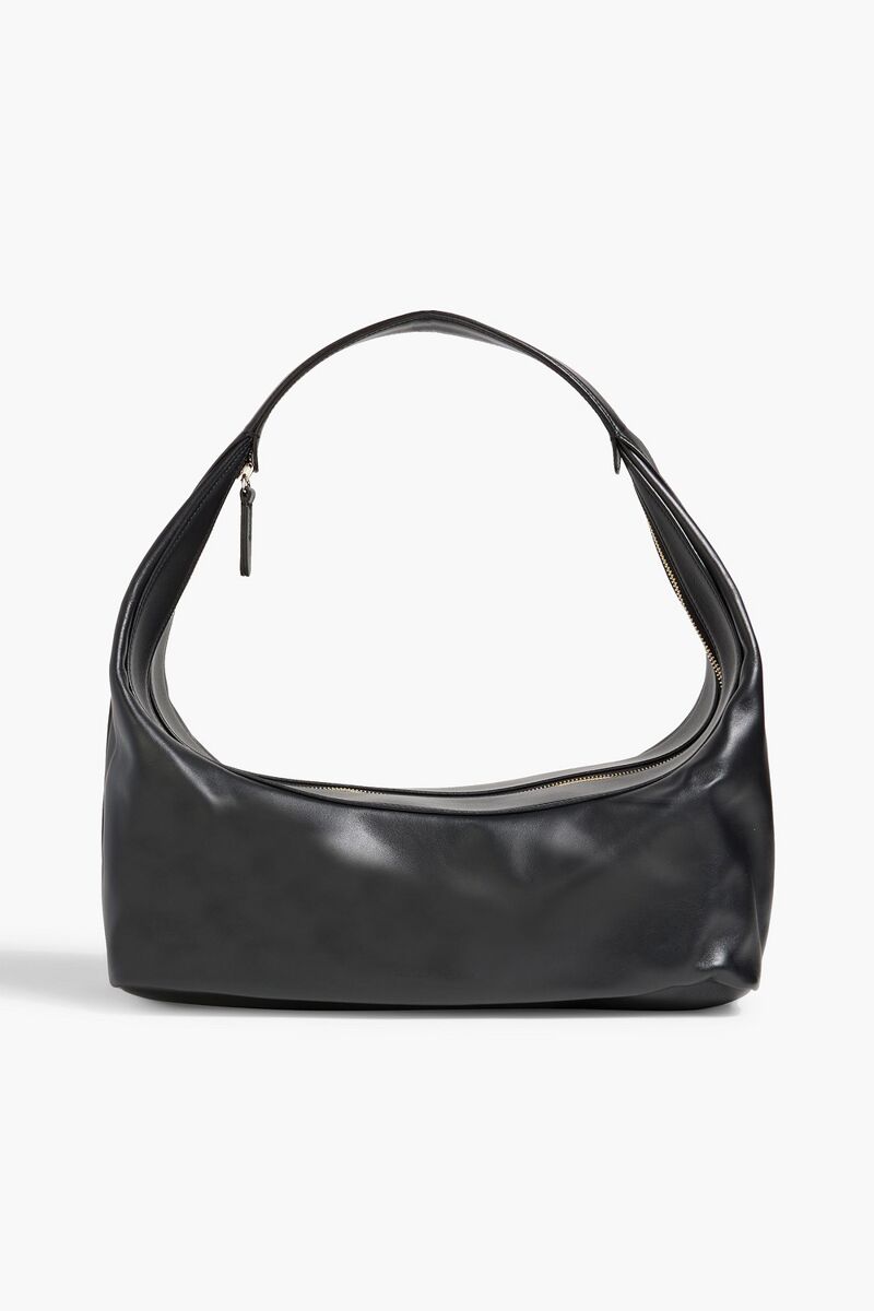 LouLou Studio - Lisa leather shoulder bag - Black - OneSize