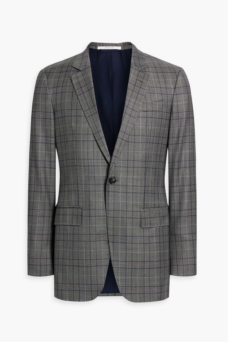 Gabriela Hearst - Damien Prince of Wales checked wool suit jacket - Gray - IT 46