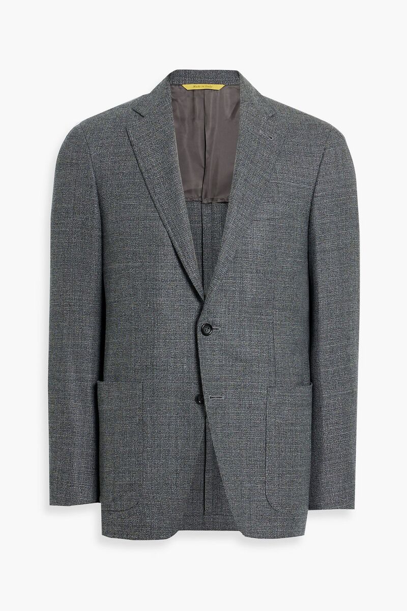 Canali - Wool-tweed blazer - Gray - IT 52