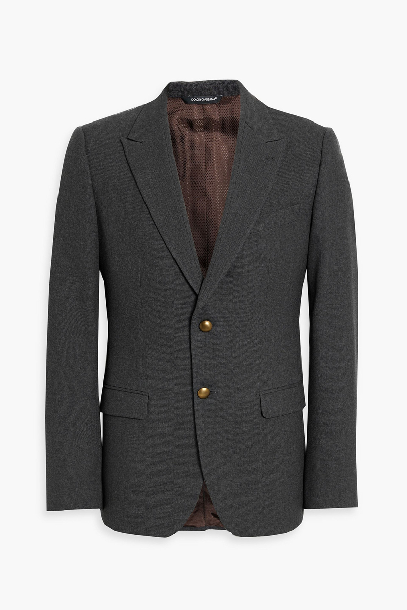 Dolce&Gabbana - Wool blazer - Gray - IT 46