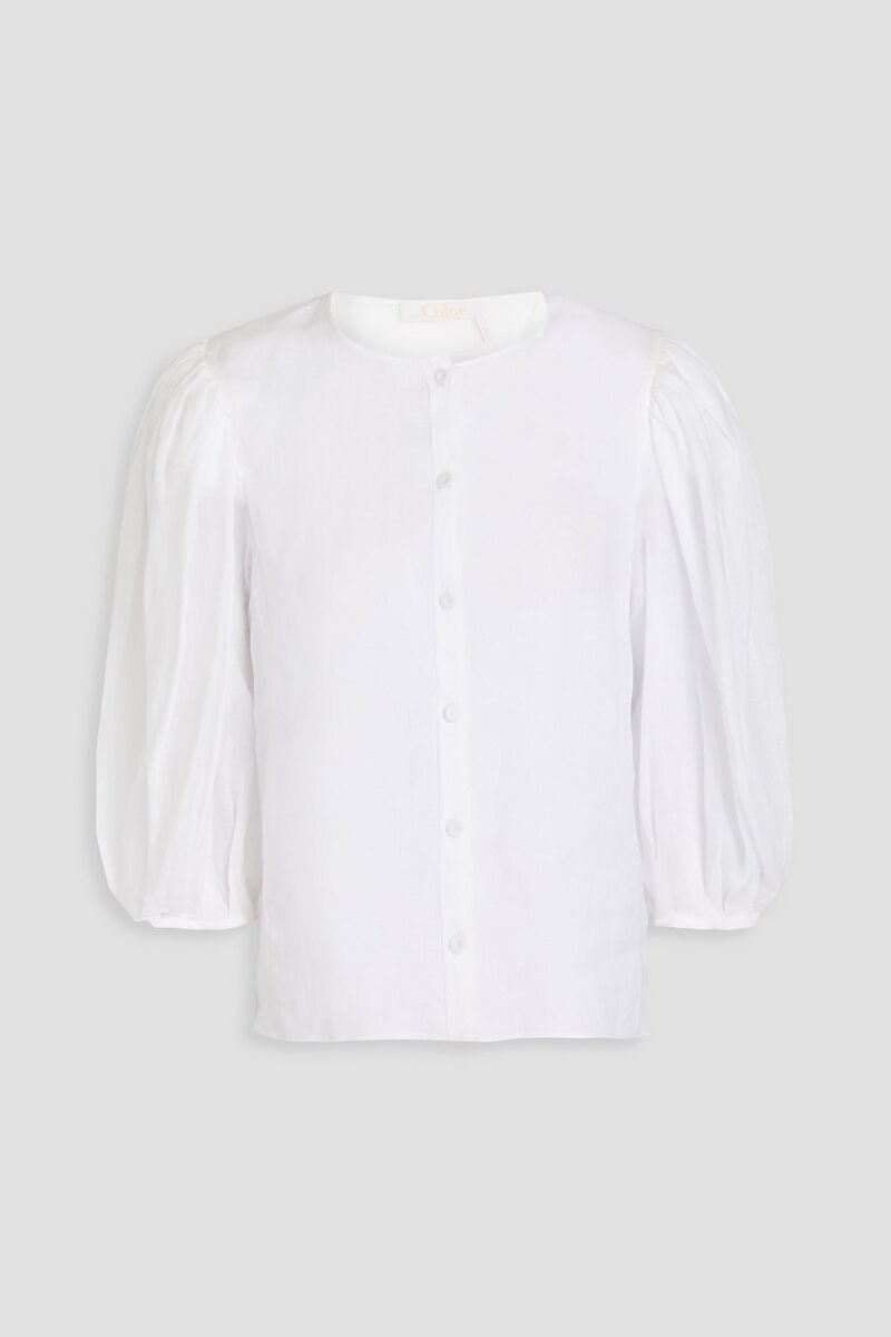 Chloé - Ramie shirt - White - FR 44