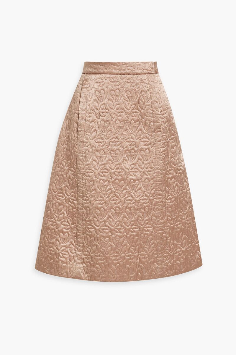MM6 Maison Margiela - Quilted satin skirt - Pink - IT 42
