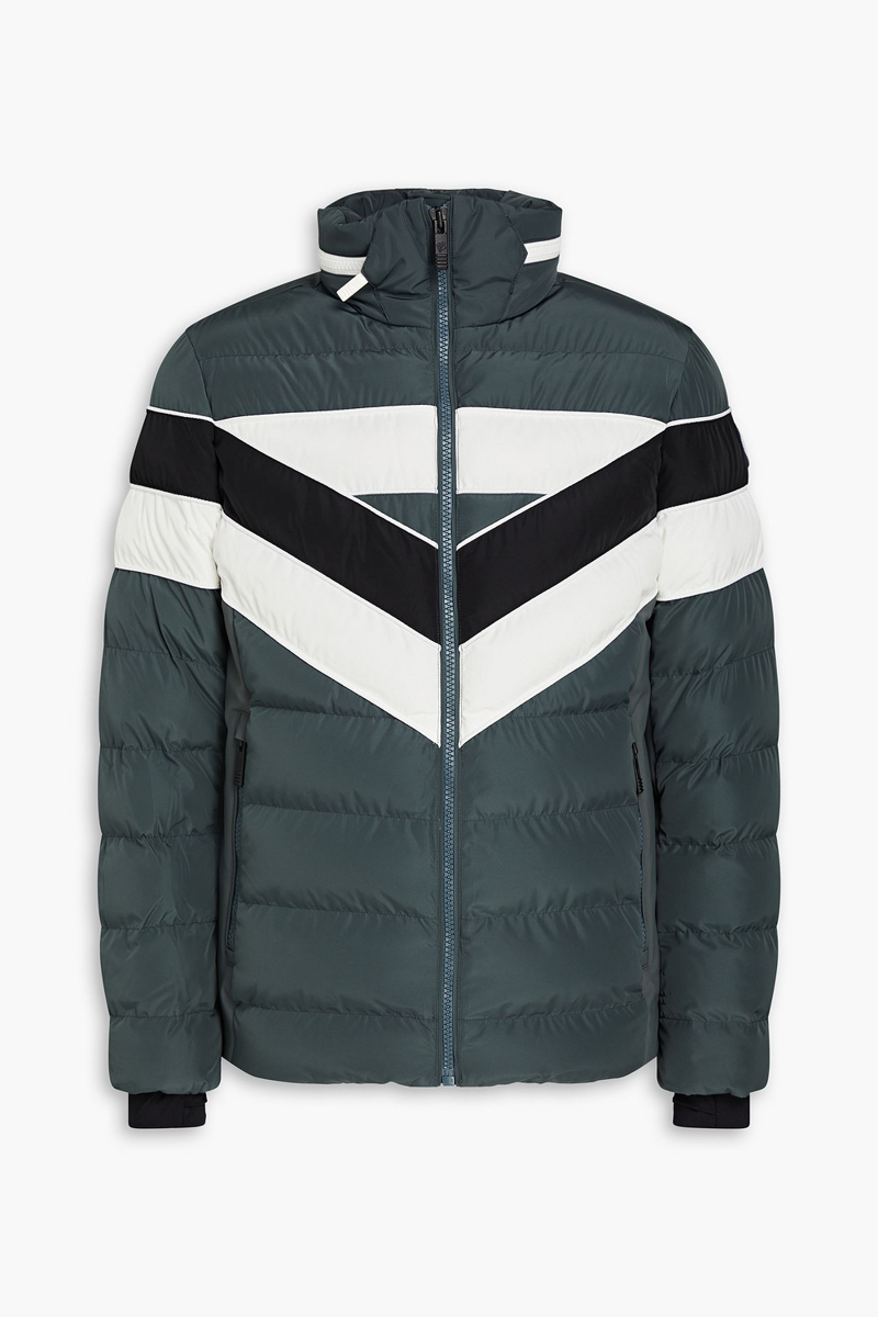 Fusalp - Fernand quilted striped ski jacket - Green - FR 52