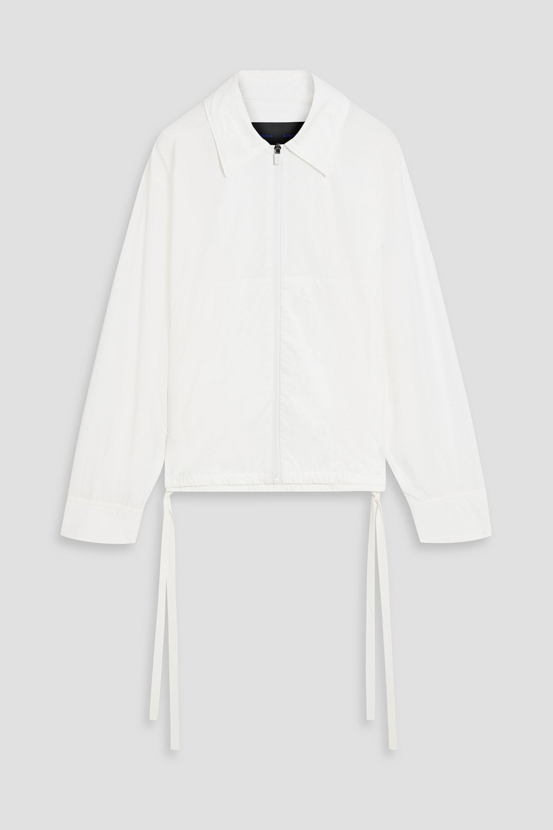 proenza schouler - emerson cotton jacket - white - m