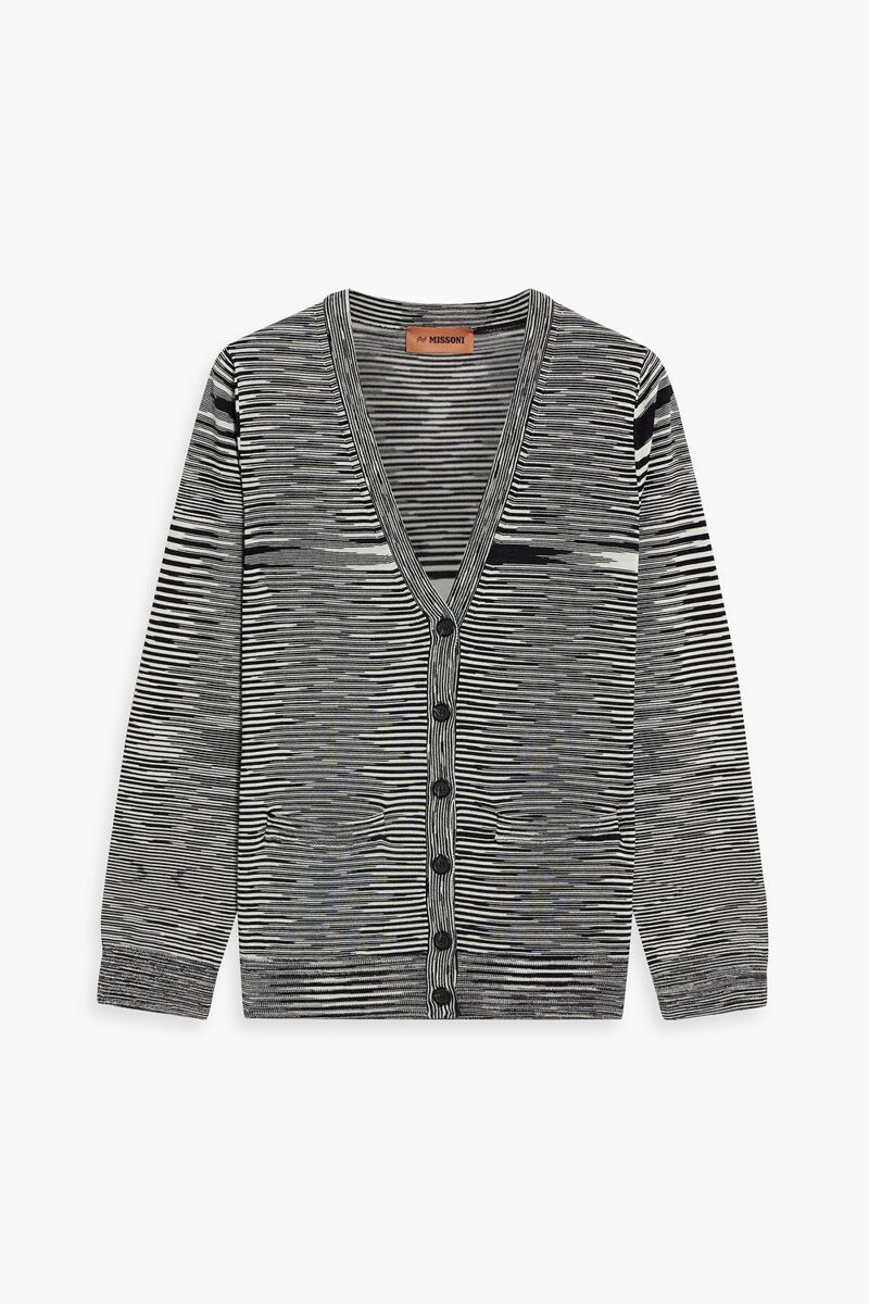 Missoni - Space-dyed wool cardigan - Black - IT 38