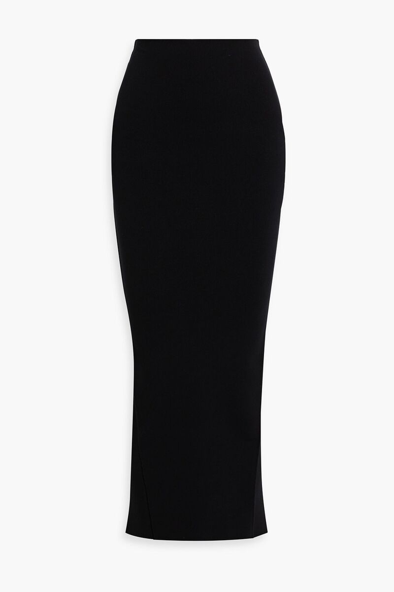 Rick Owens - Column stretch-knit maxi skirt - Black - XS