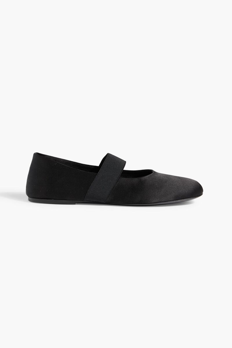 Co - Satin ballet flats - Black - EU 36.5