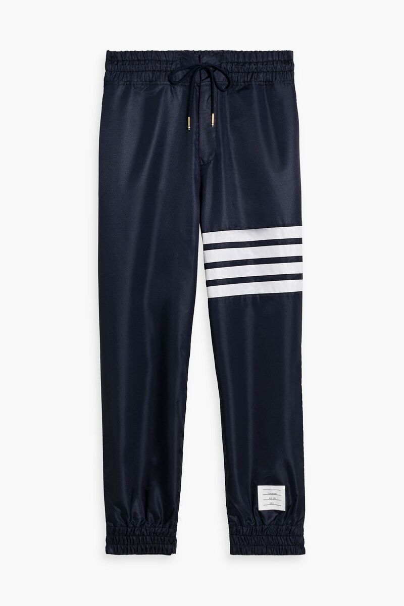 Thom Browne - Striped shell track pants - Blue - 2