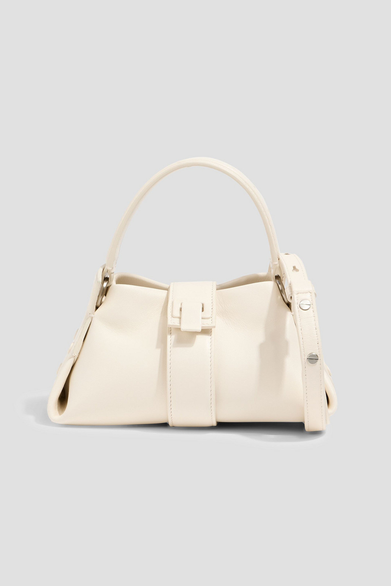 proenza schouler - park leather cross-body bag - white - onesize
