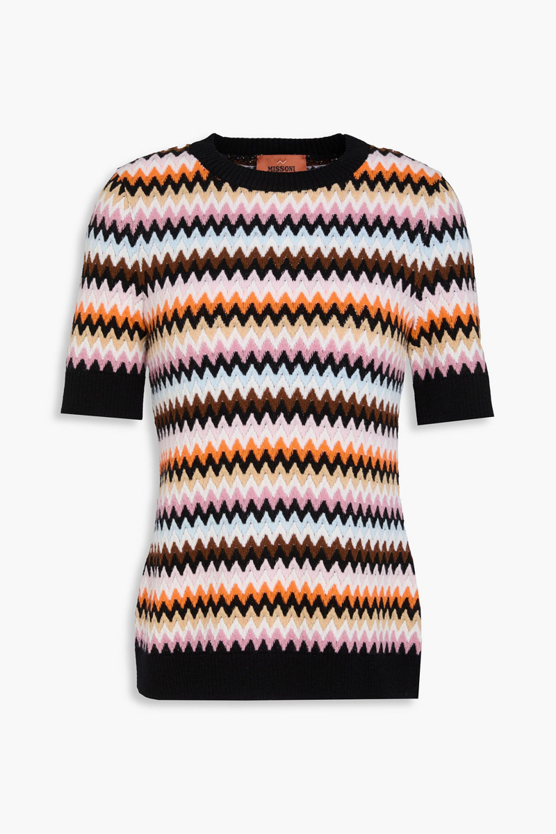 missoni - wool top - orange - it 46