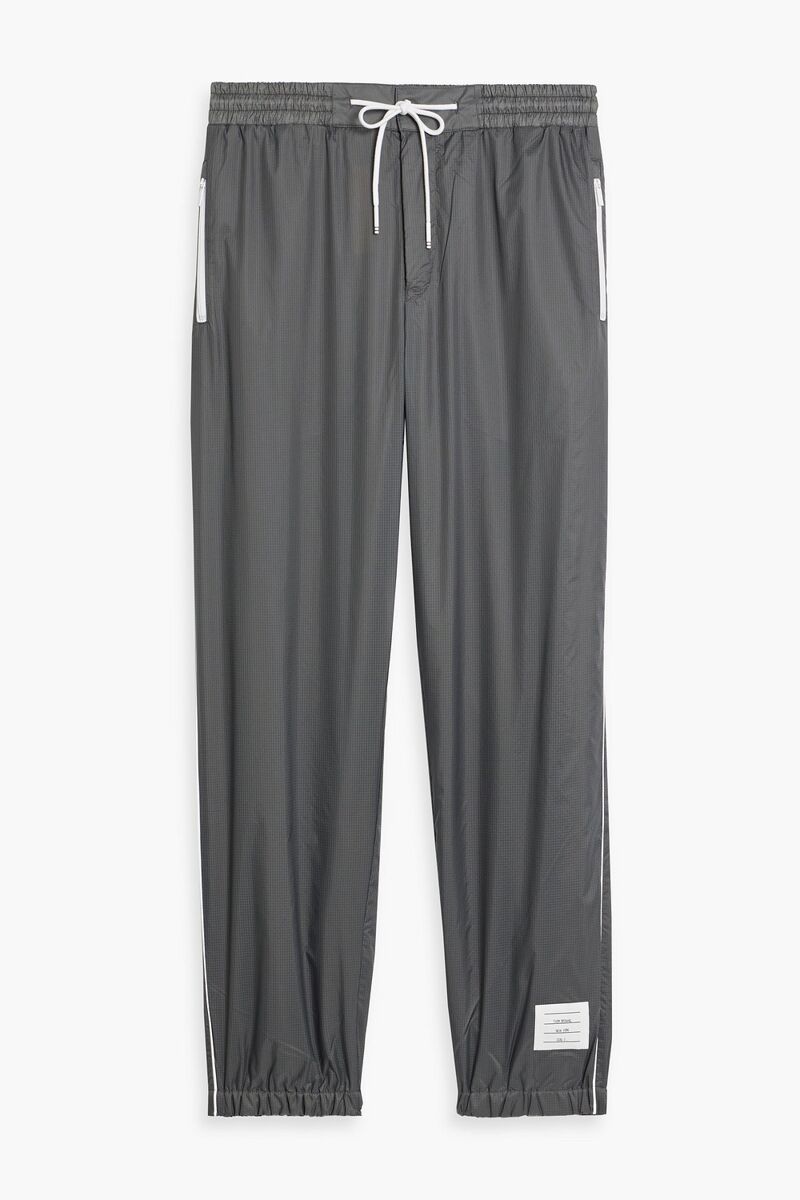 Thom Browne - Ripstop track pants - Gray - 0