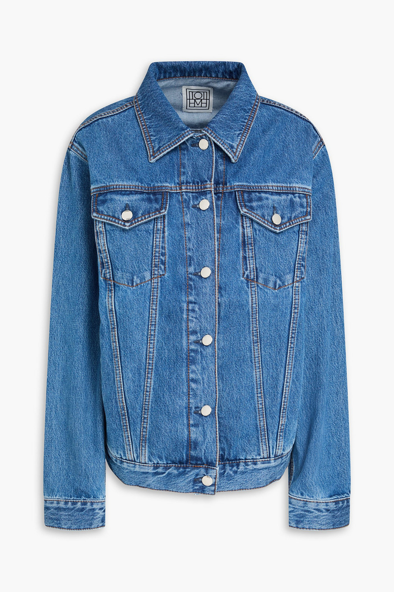 toteme - denim jacket - blue - fr 30