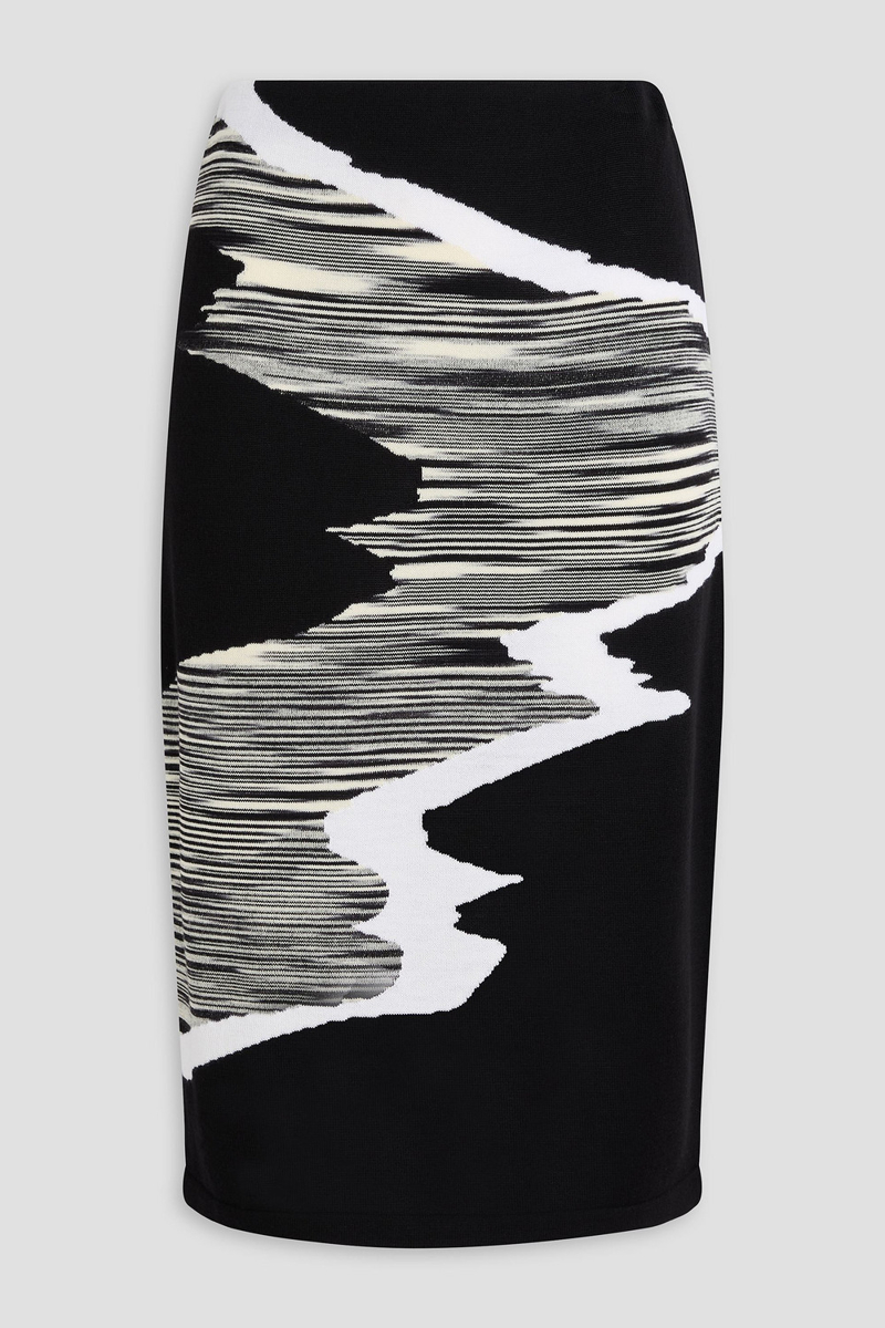 missoni - space-dyed wool skirt - white - it 38