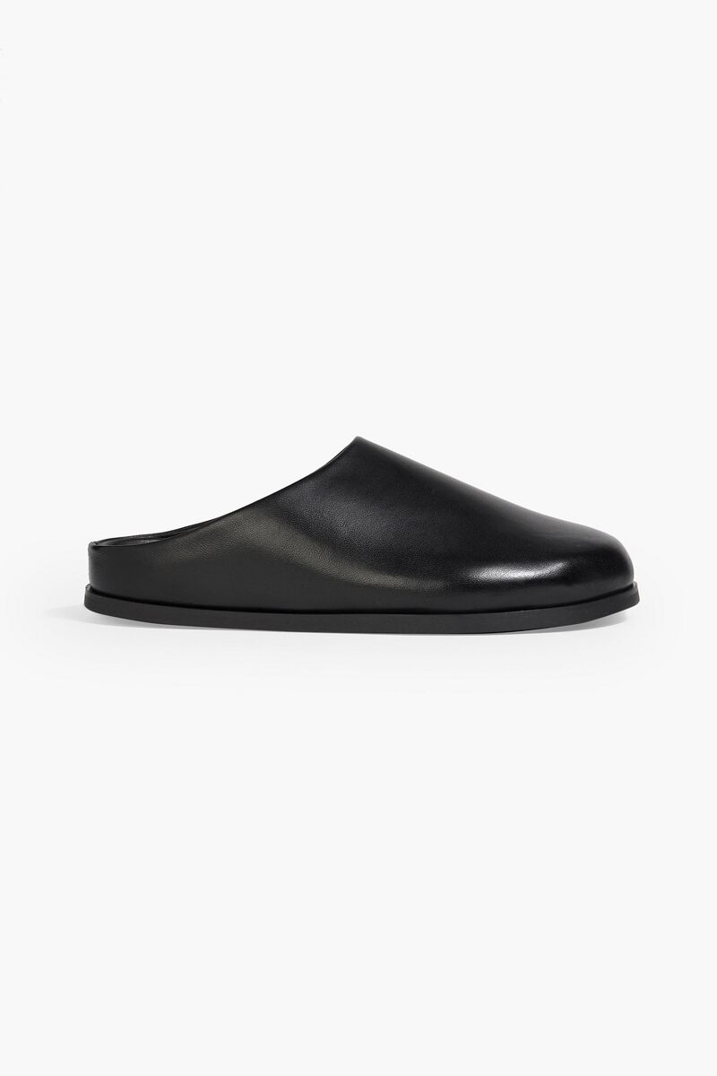 Mansur Gavriel - Leather slippers - Black - EU 37