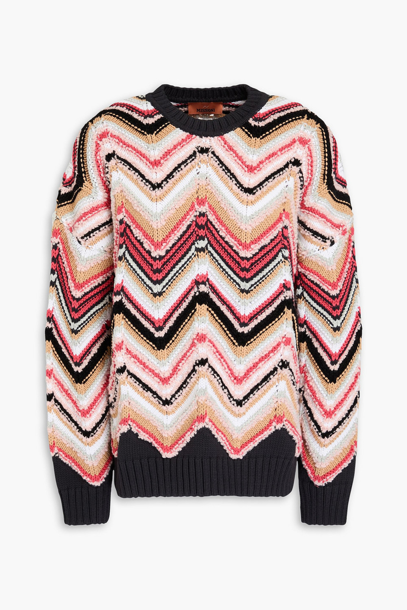 missoni - bouclé-knit sweater - multicolor - it 38