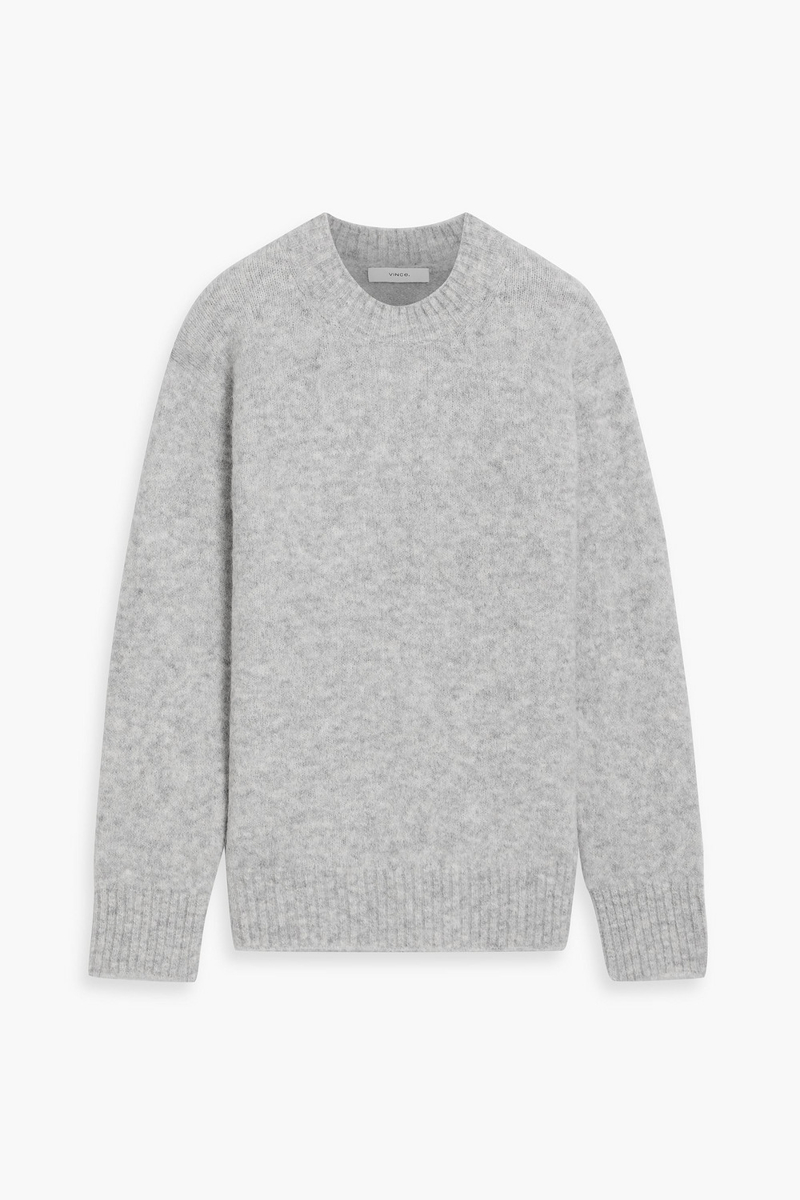 vince. - alpaca-blend sweater - gray - xxs
