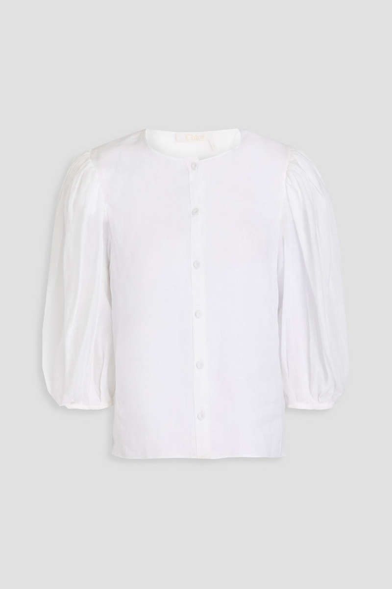 Chloé - Ramie shirt - White - FR 44