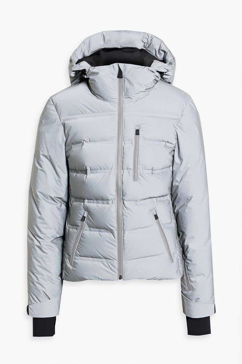 aztech mountain - nuke suit quilted down ski jacket - metallic - it 44