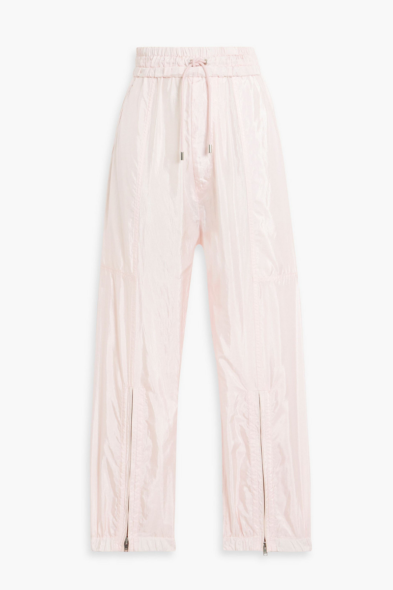 isabel marant - lahore shell tapered pants - pink - fr 38