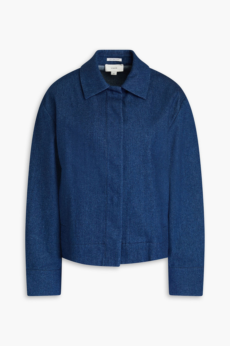 vince. - denim jacket - blue - xs