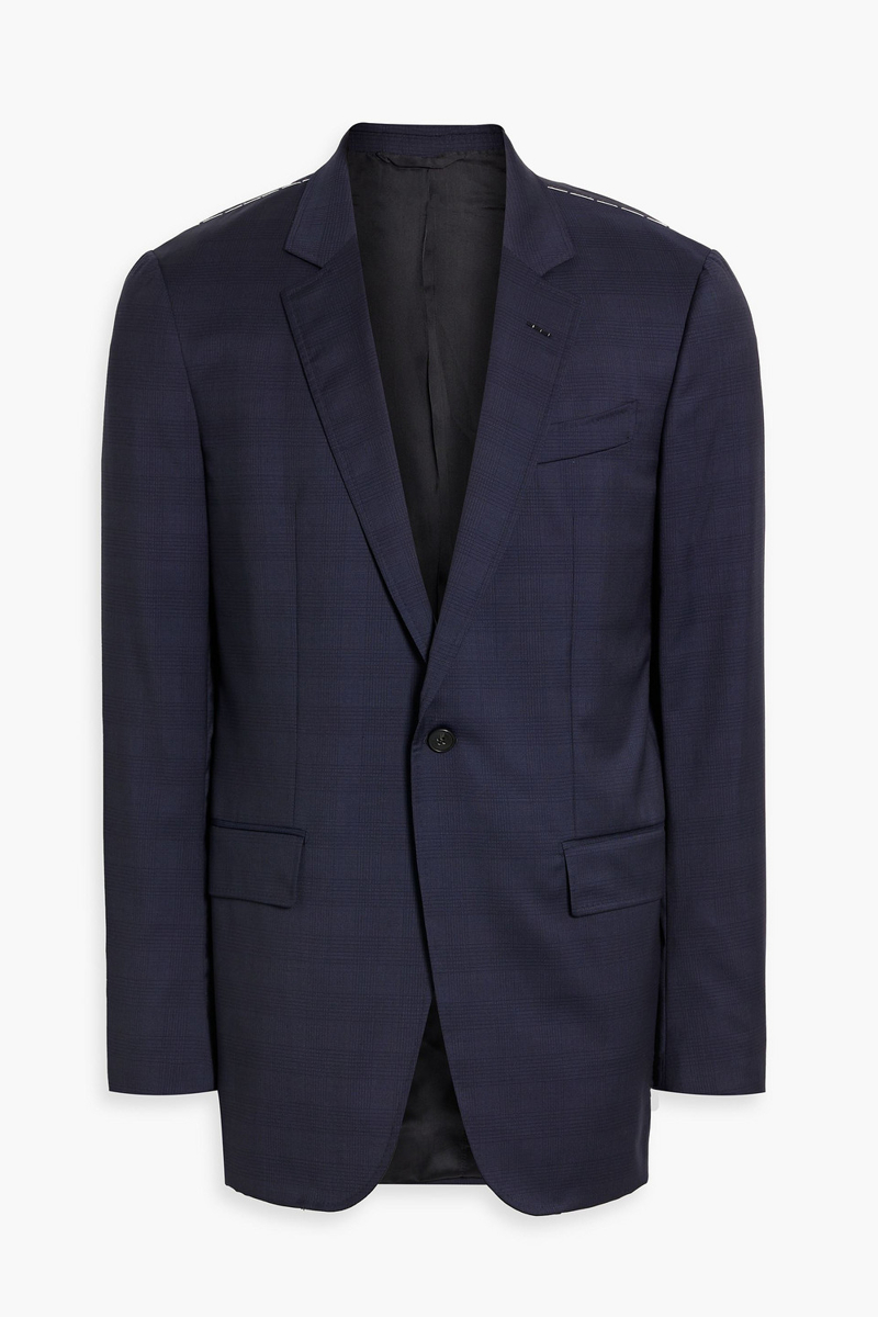 Gabriela Hearst - Damien Prince of Wales checked wool suit jacket - Blue - IT 52
