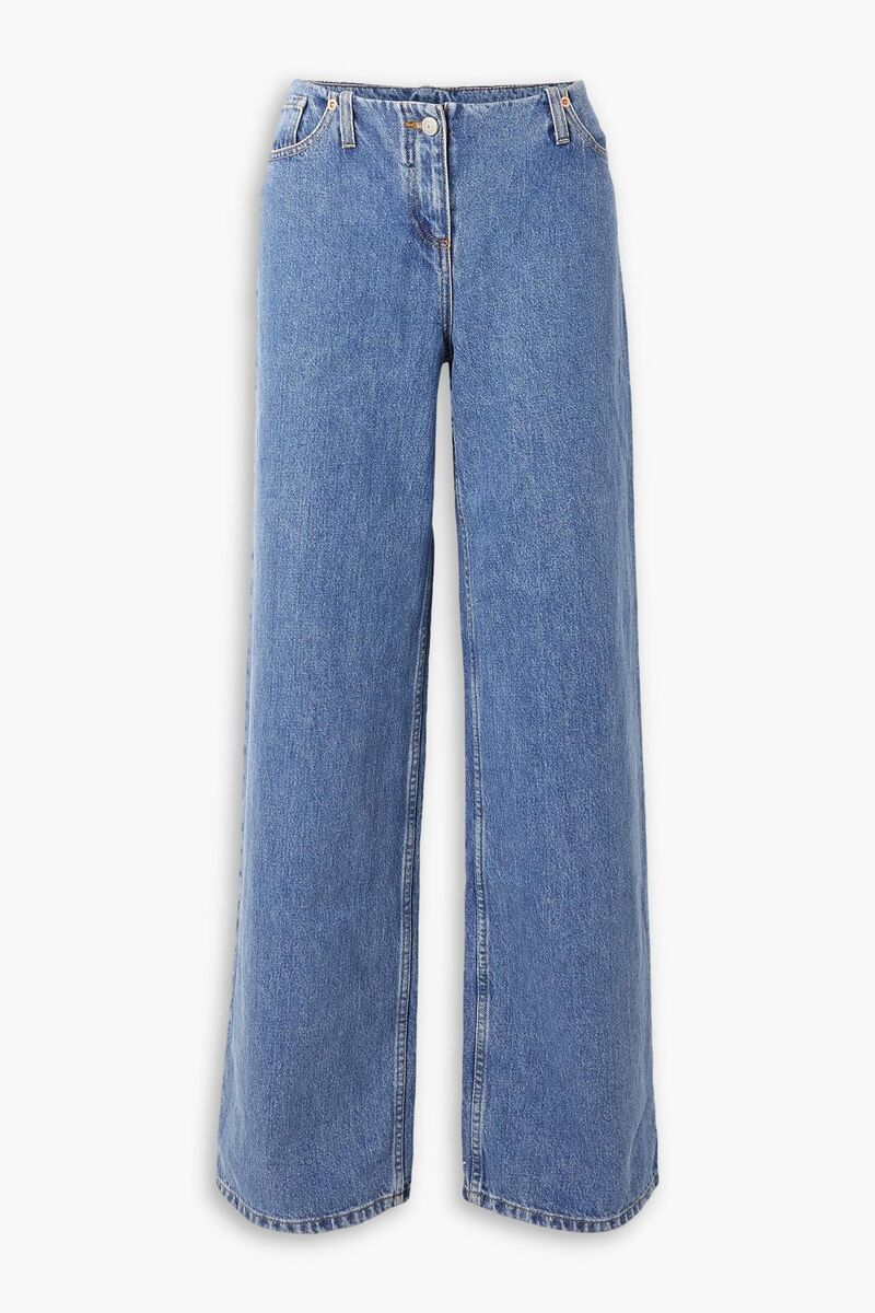 Magda Butrym - Low-rise wide-leg jeans - Blue - FR 42