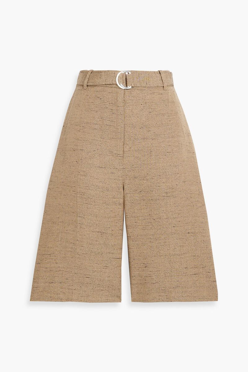 3.1 Phillip Lim - Belted tweed shorts - Neutral - US 2